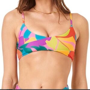 L*Space High Tide Bikini Top Sz S